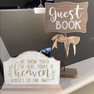 Wedding Decor With Tags!
